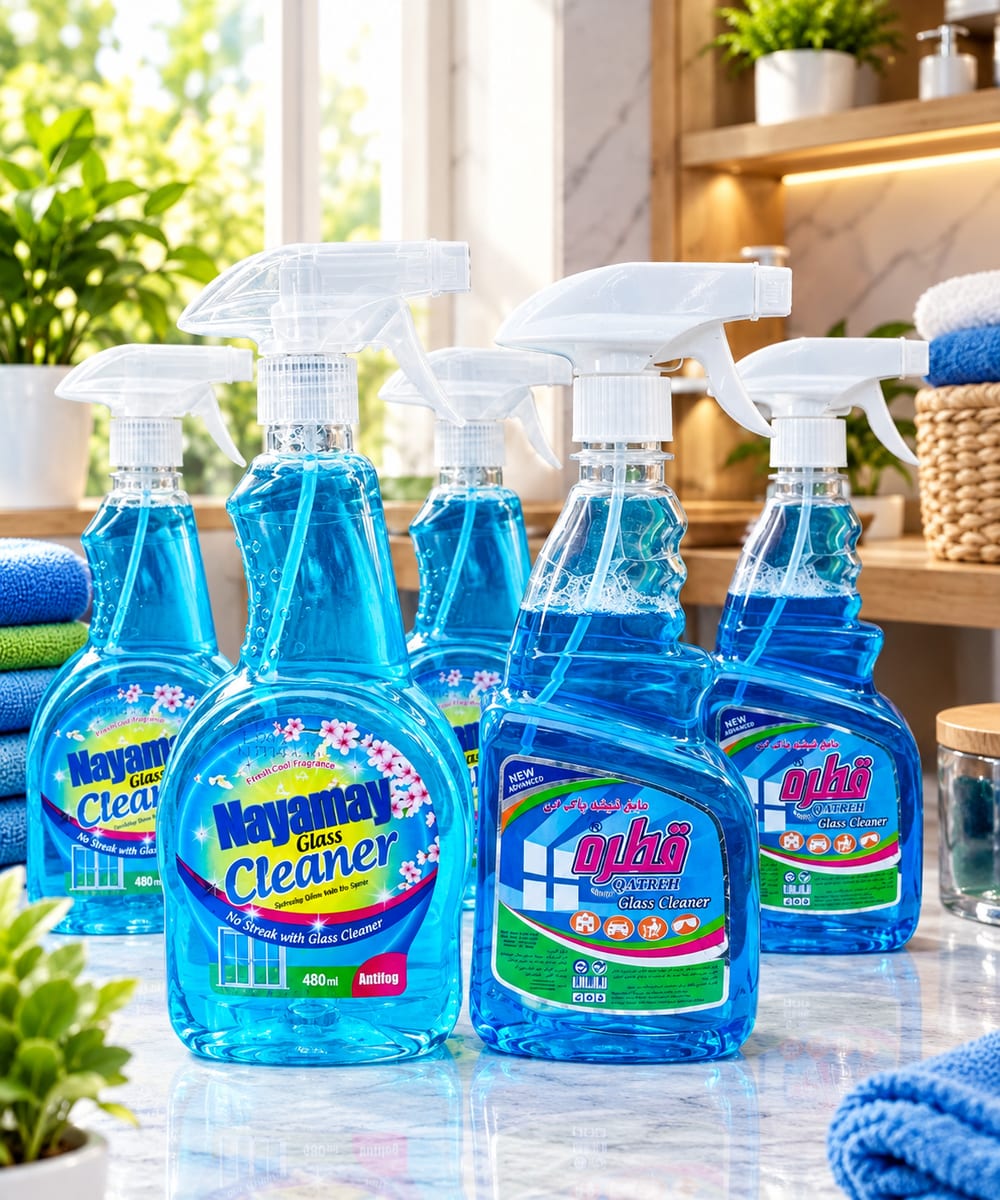 مایع شیشه پاکن